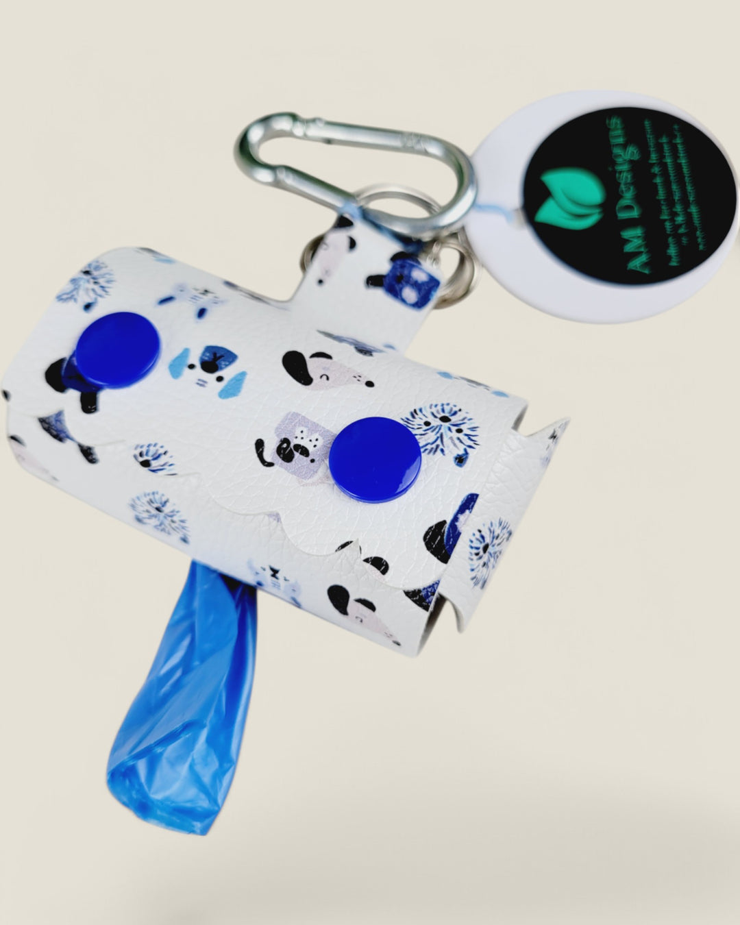 AM Designs, Vinyl Dog Waste Bag Holders