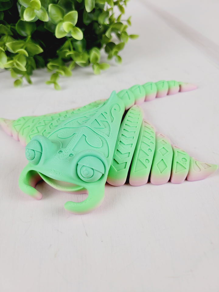 AB3D, 3D Printed Articulating Water Creature Toys