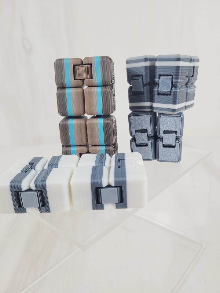 AB3D, 3D Printed Infinity Cube Fidget Toy