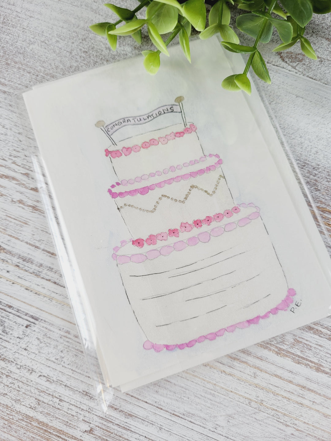 Original Art by Paige Elshaw, Watercolour Greeting Cards (Sets of 2)