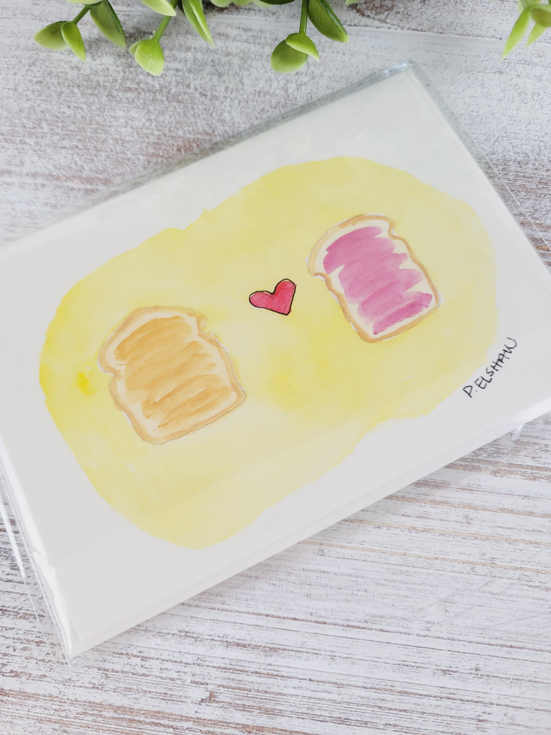 Original Art by Paige Elshaw, Watercolour Greeting Cards (Sets of 2)