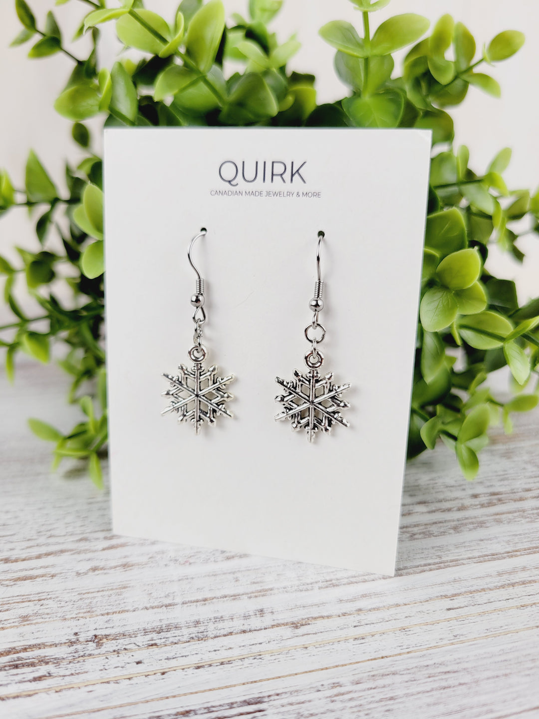 Quirk Handmade Jewelry, Holiday Dangling Earrings