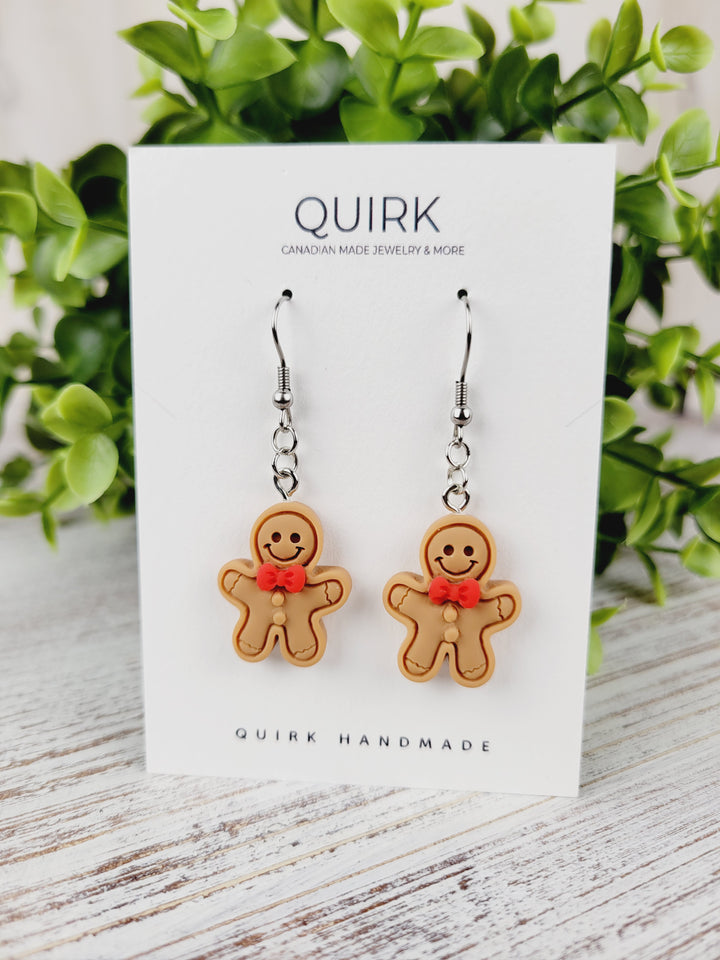 Quirk Handmade Jewelry, Holiday Dangling Earrings