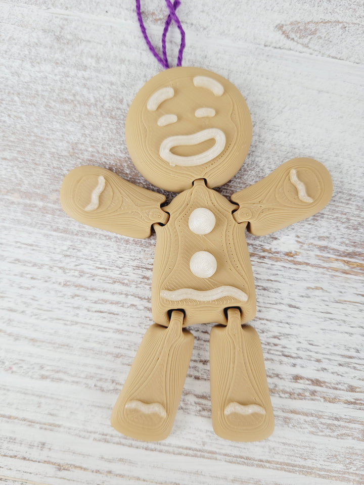 AB3D, 3D Printed Gingerbread Men (Ornaments/Decor)