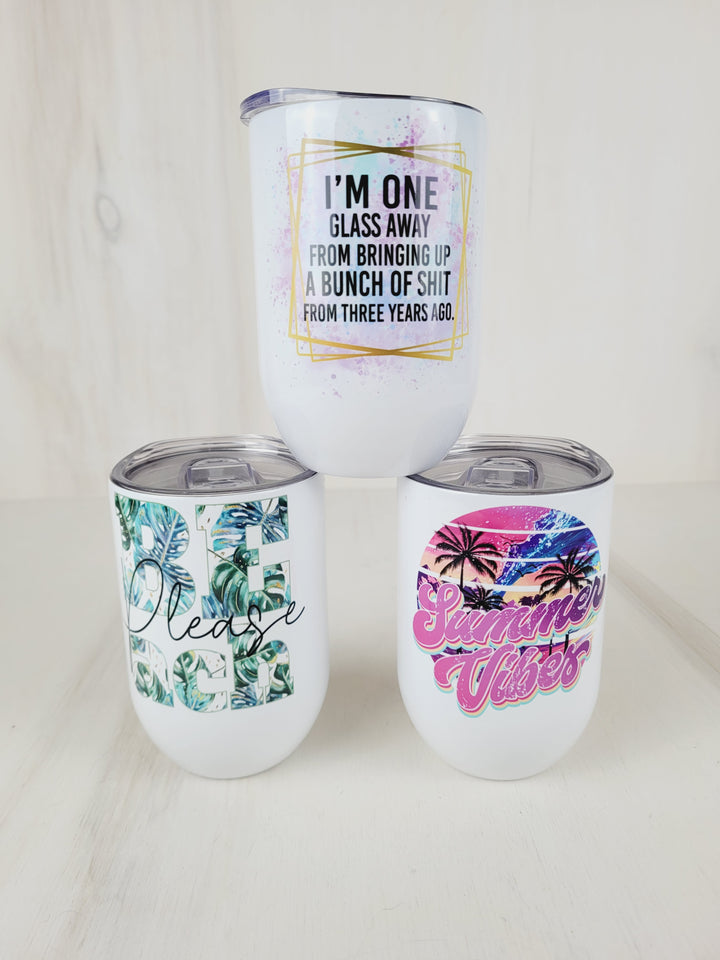 Lindsay's Creations, Insulated Wine Tumblers