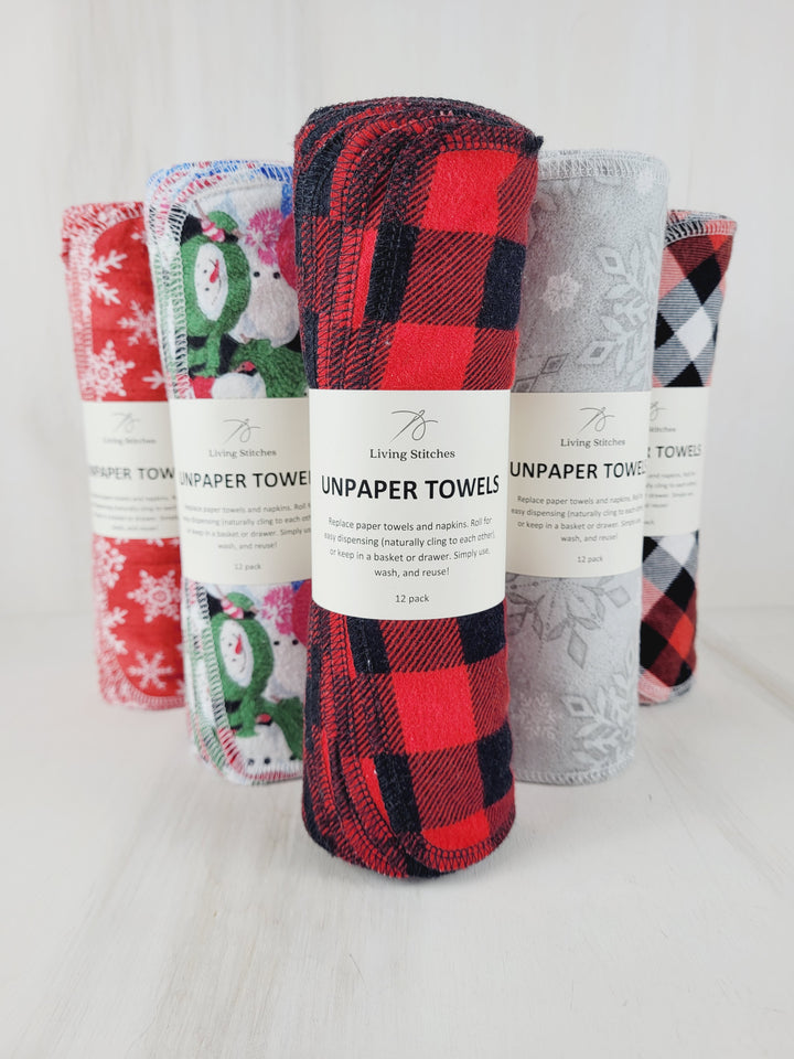 Living Stitches, Reusable UNpaper Towels