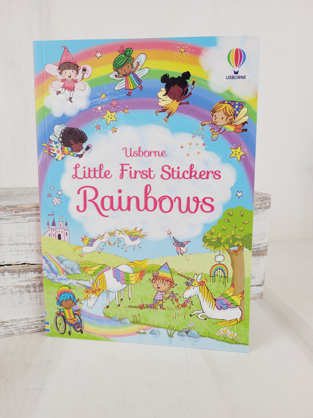 Books With Bree, Usborne First Sticker Book