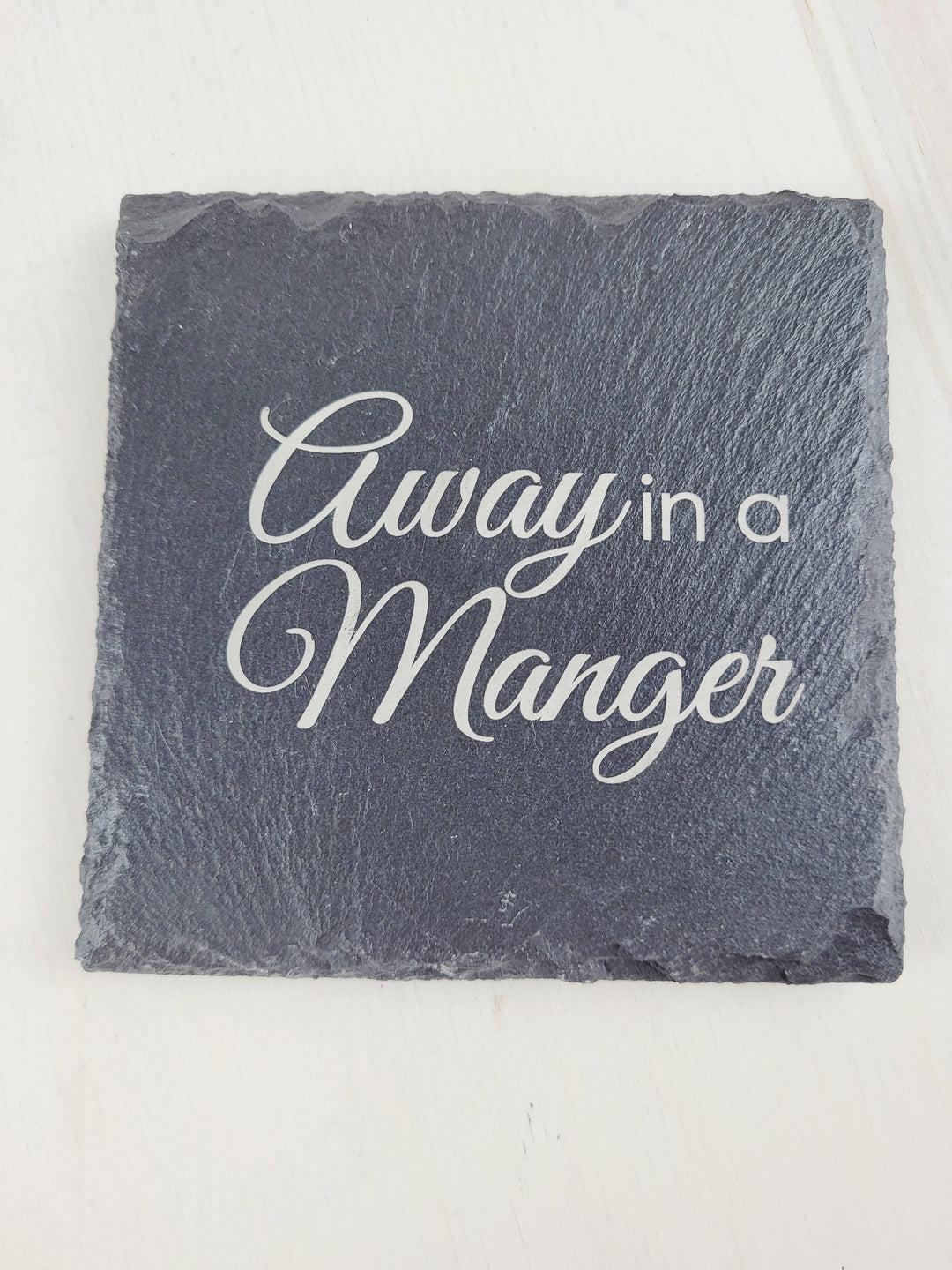 Rough Cut Dezigns, Slate Coasters - Holiday Themed