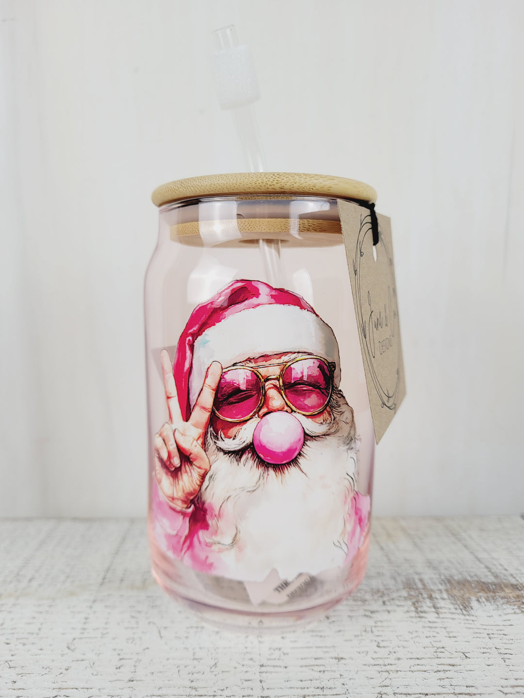 June & Co. Designs, Holiday Glass Drinkware