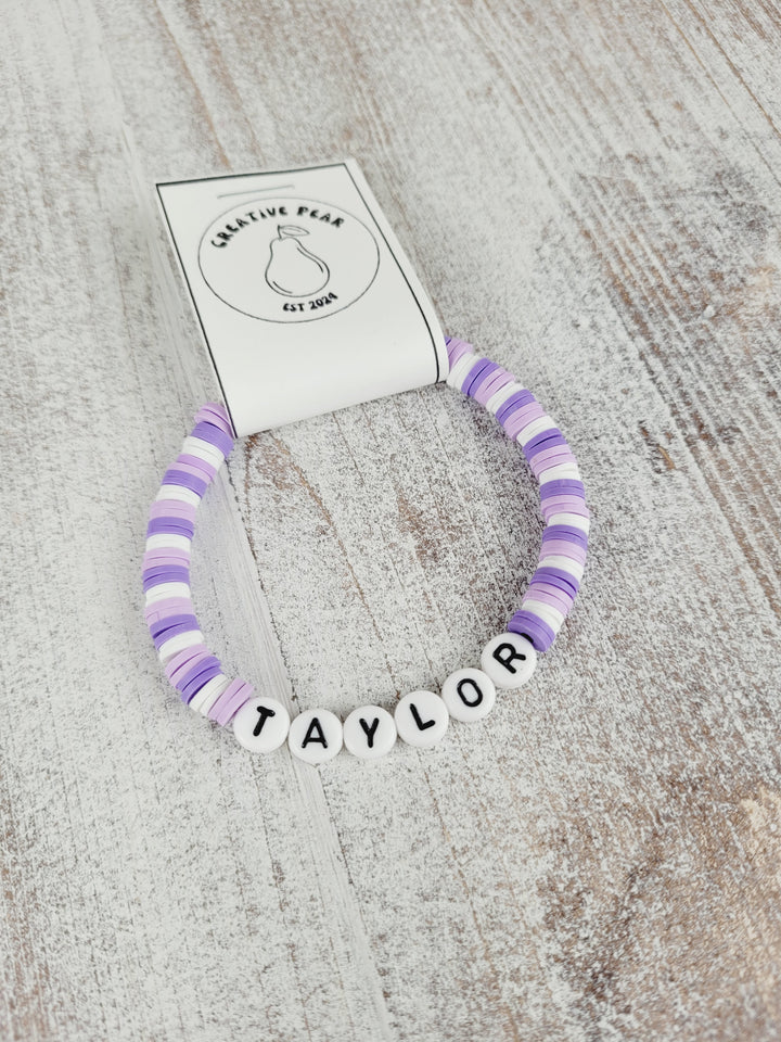 Creative Pear, Clay Bead Taylor Swift Bracelets