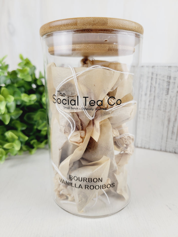 The Social Tea Co., Jarred Tea in Steeping Bags