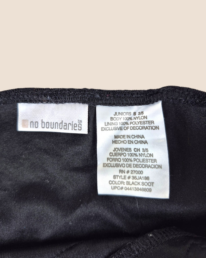 Pre-Loved No Boundaries Black Cami Top Ladies Small | Betty’s Marketplace