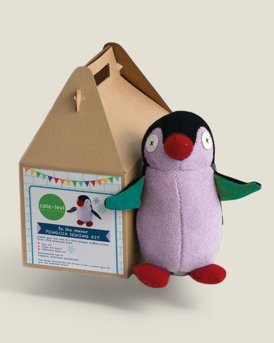 Cate & Levi, Be The Maker Upcycled Wool Stuffy DIY Kits