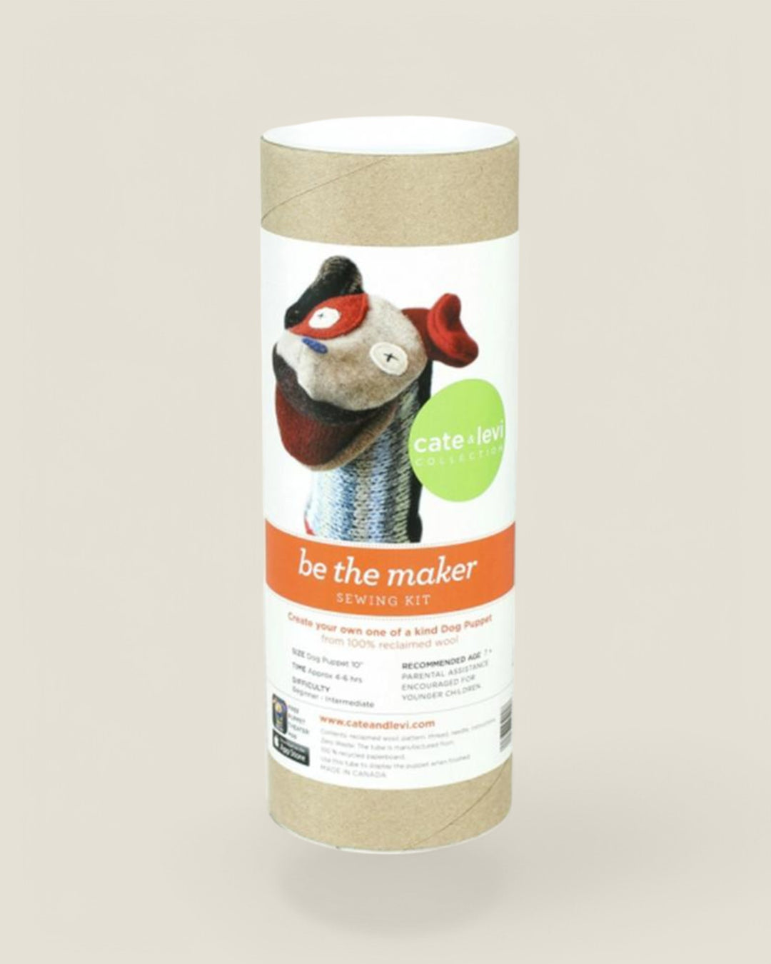 Cate & Levi, Be The Maker Upcycled Wool Puppets DIY Kits