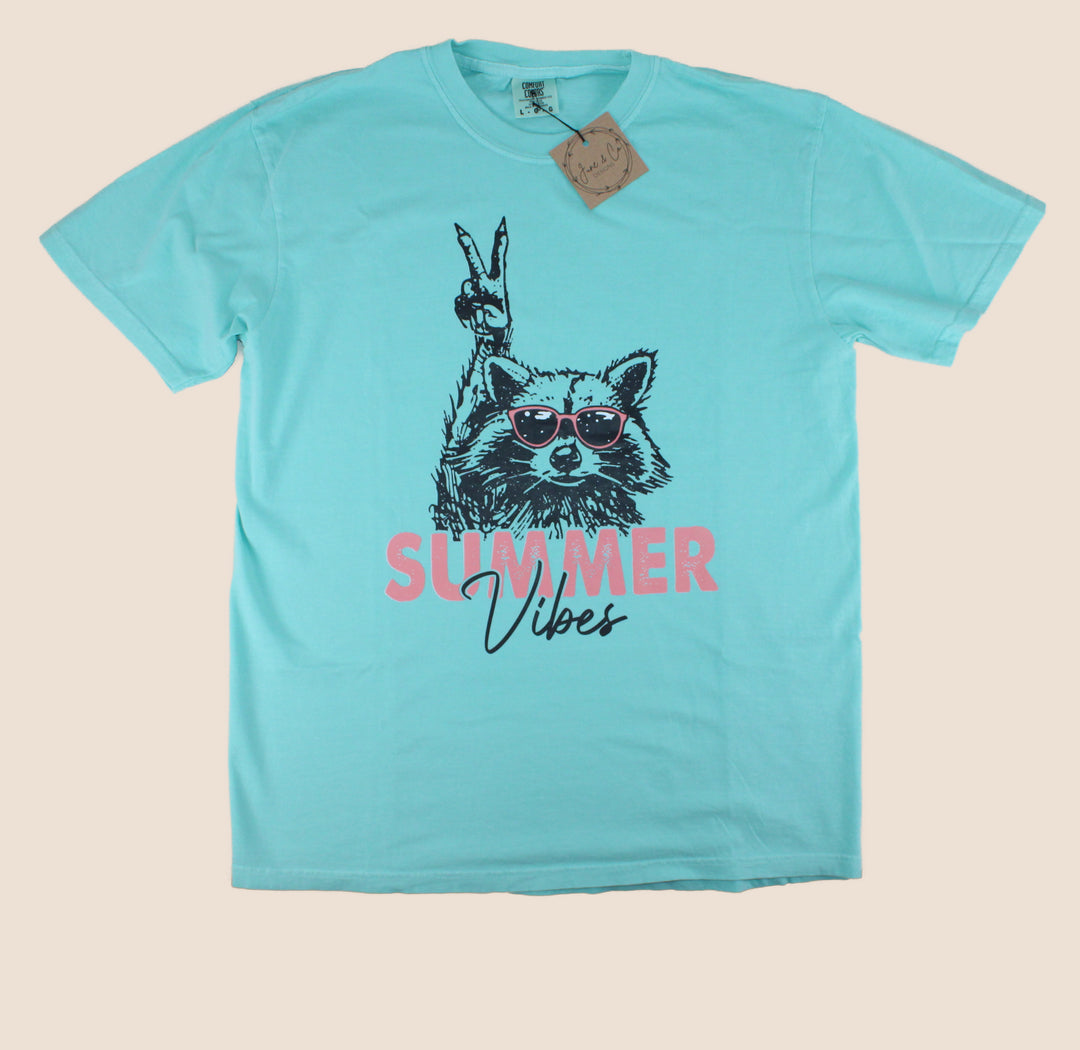 June & Co Designs, Summer Vibes Premium Adult Tees