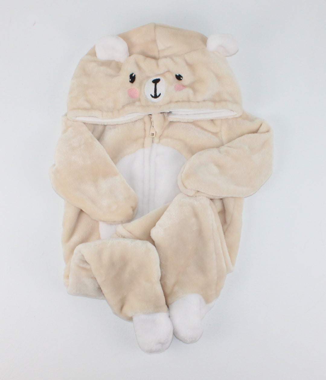 BABY MACK ULTRA SOFT THICK FLLECY BEAR OUTERWEAR/COSTUME 0-3M
