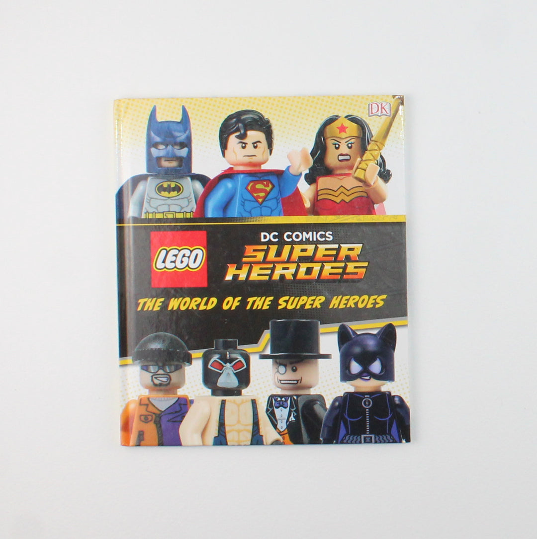 LEGO DC SUPERHERO HARDCOVER BOOK EUC