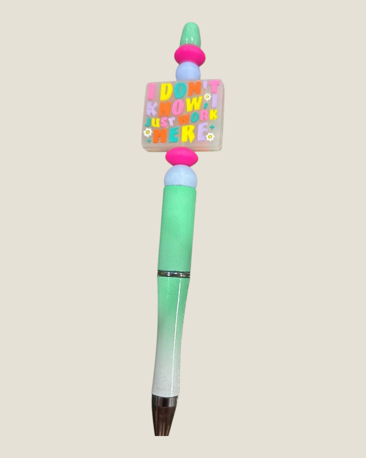 Silicone Bead Pens