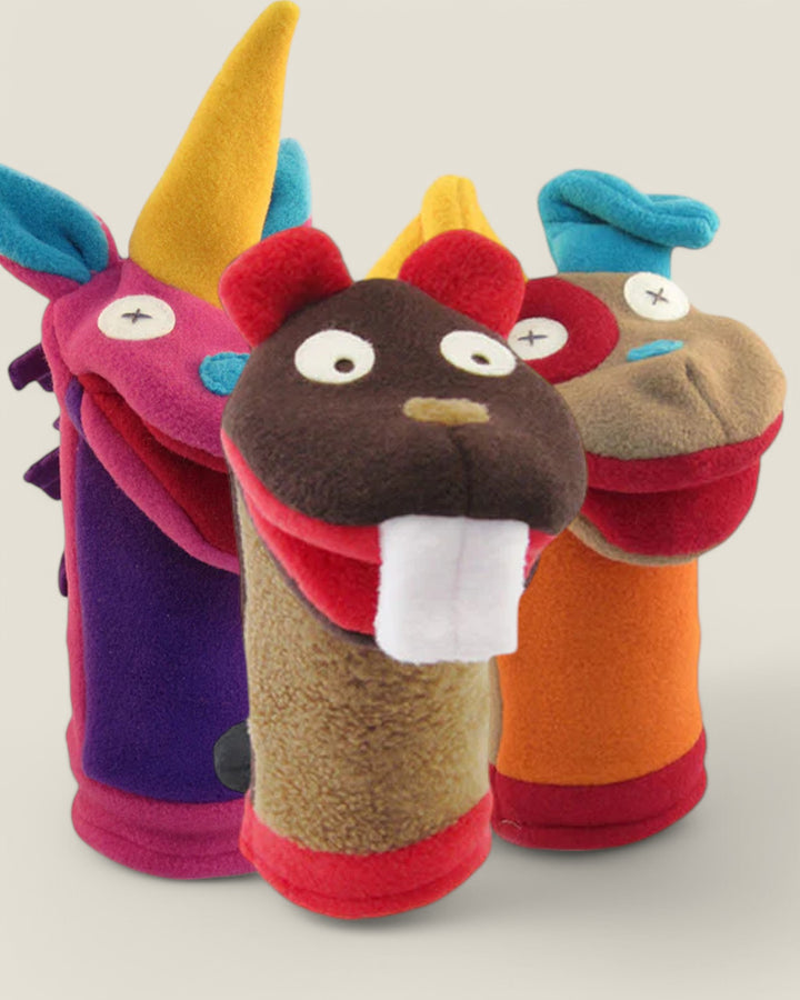 Cate & Levi, Reclaimed Wool & Eco Friendly Fleece Puppets