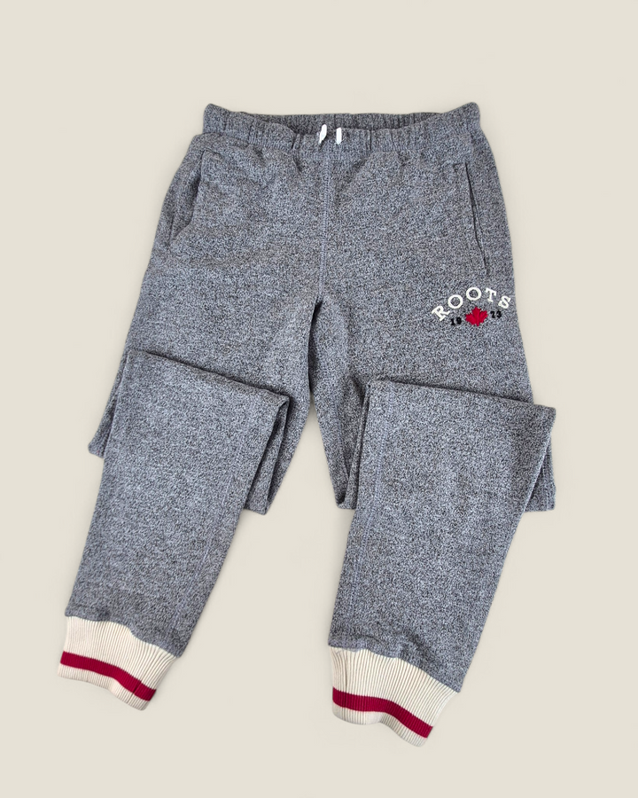 Pre-Loved Roots Grey Track Pants 14Y | Betty’s Marketplace