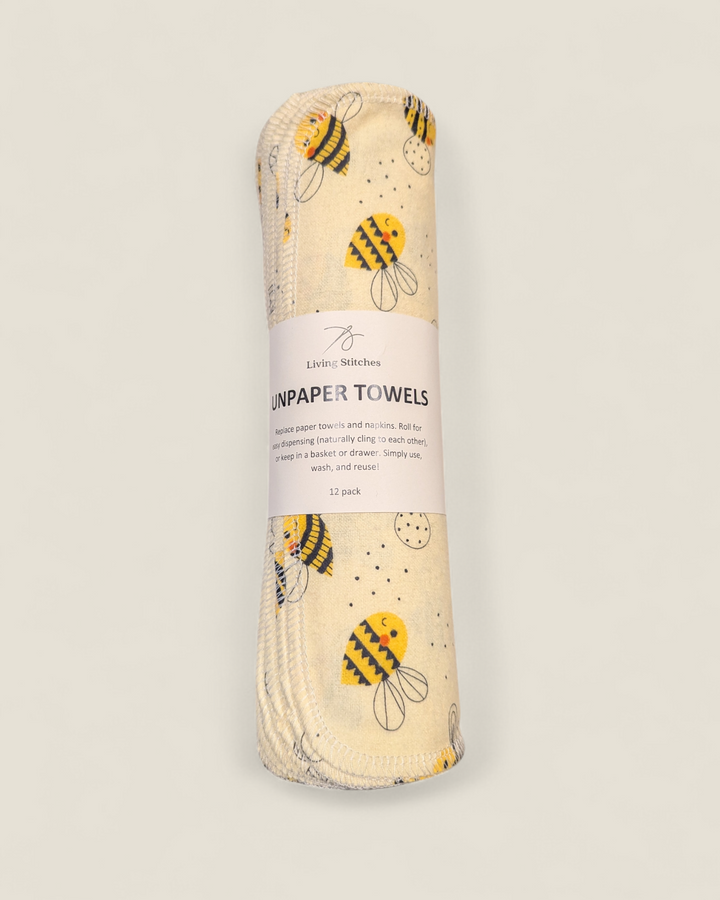 Living Stitches, Reusable UNpaper Towels