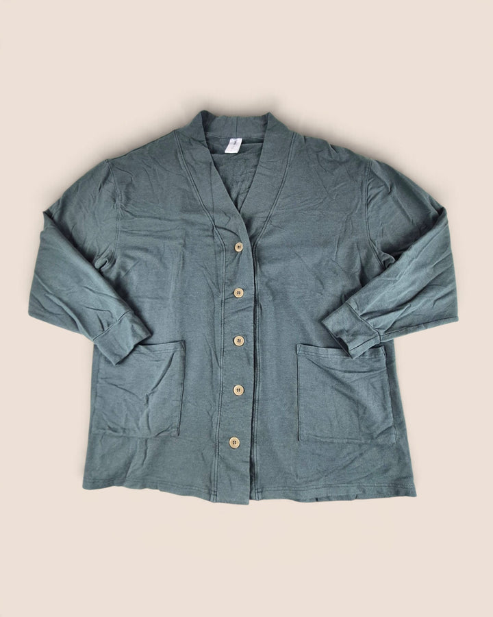 Pre-Loved Smash + Tess Green Cardigan Sweater Ladies Large | Betty’s Marketplace
