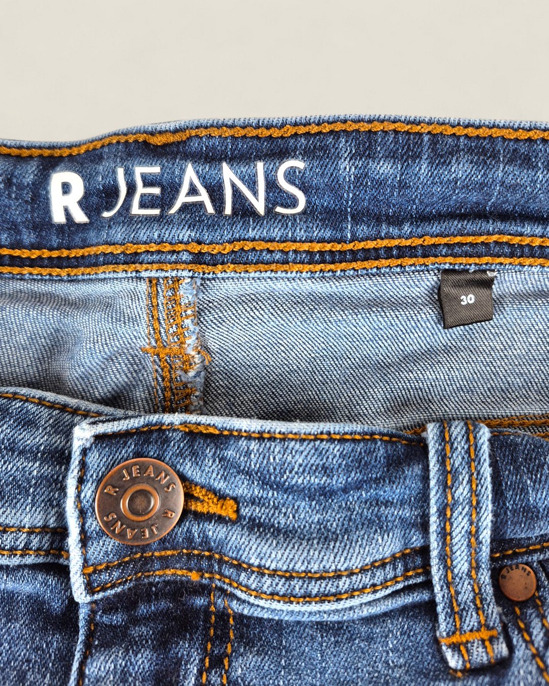 Pre-Loved R Jeans Distressed Denim Shorts Ladies Size 30 | Betty’s Marketplace