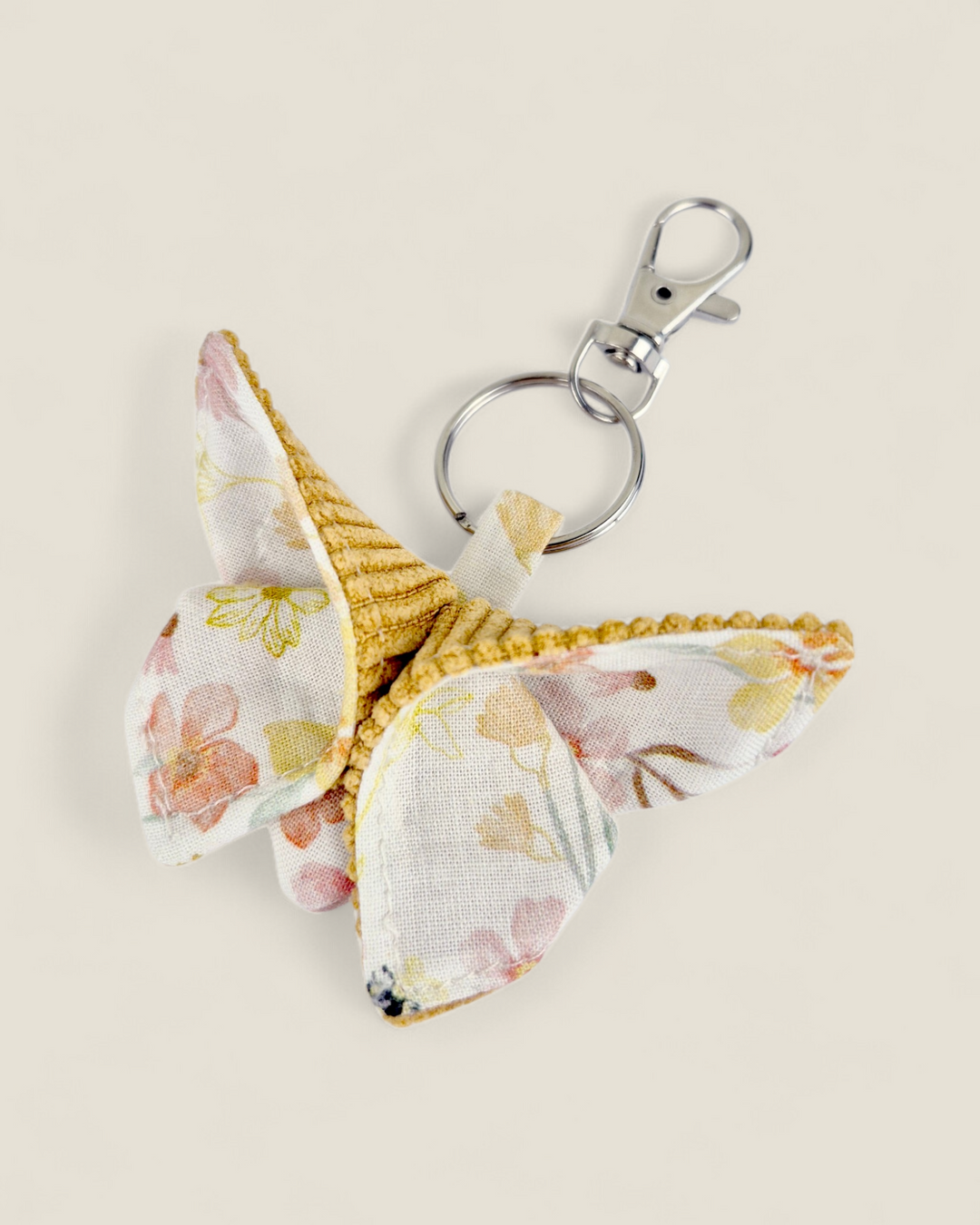 Izzyrai Handmade, Fabric Butterfly Keychains