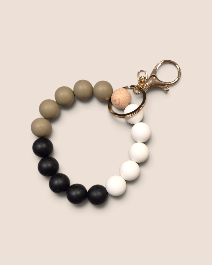 Teak Jewelry, Silicone Bead Wristlets