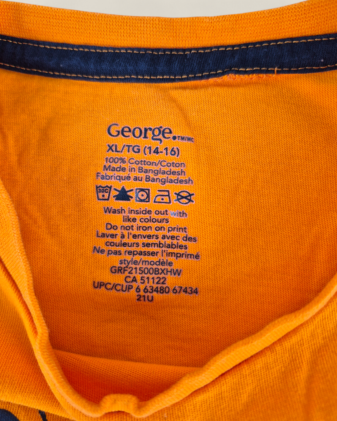 Pre-Loved George Halloween Tee 14-16Y | Betty’s Marketplace