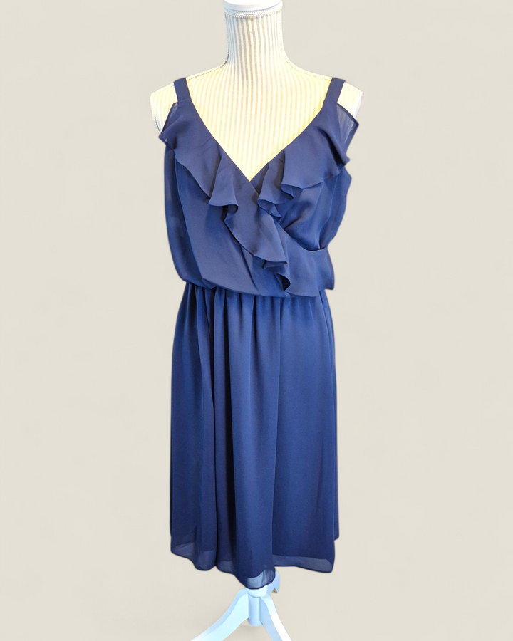 Pre-Loved Chaps Navy Dress Ladies Size 8 | Betty’s Marketplace