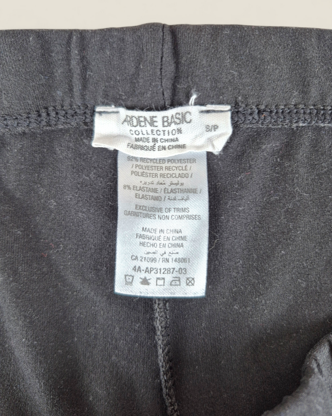 Pre-Loved Ardene Basic Black Bike Shorts Ladies Small | Betty’s Marketplace