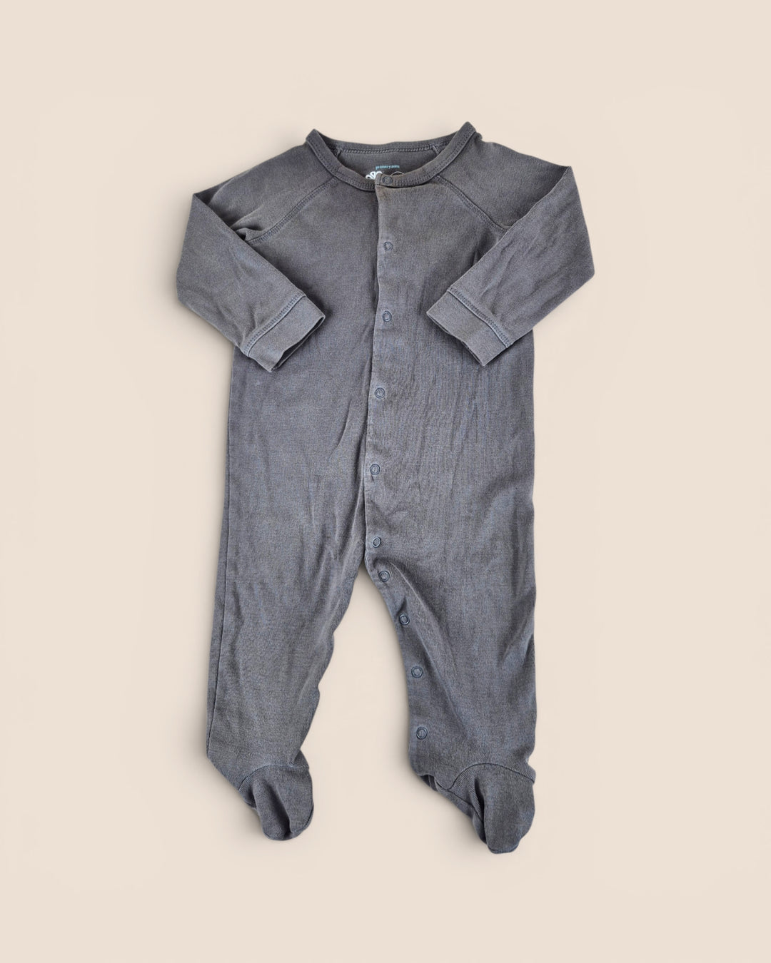 Pre-Loved Primary Grey Footies 6-9M | Betty’s Marketplace