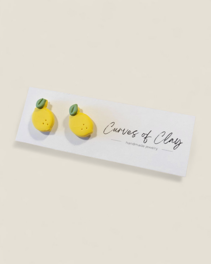 Curves of Clay, Everyday Stud Earrings