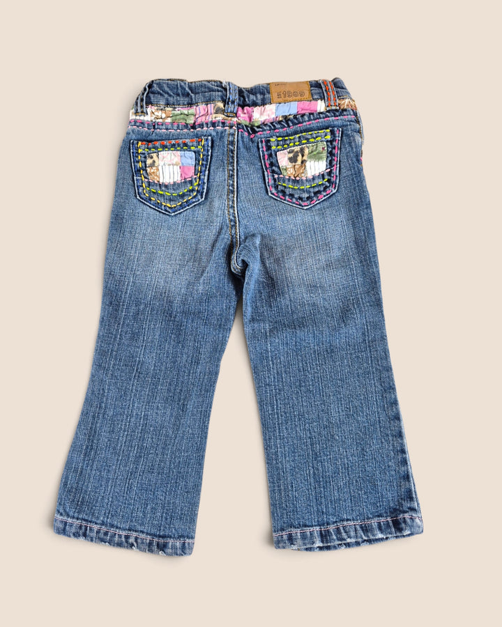 Pre-Loved Children's Place Embroidered Jeans Girls 2Y | Betty’s Marketplace
