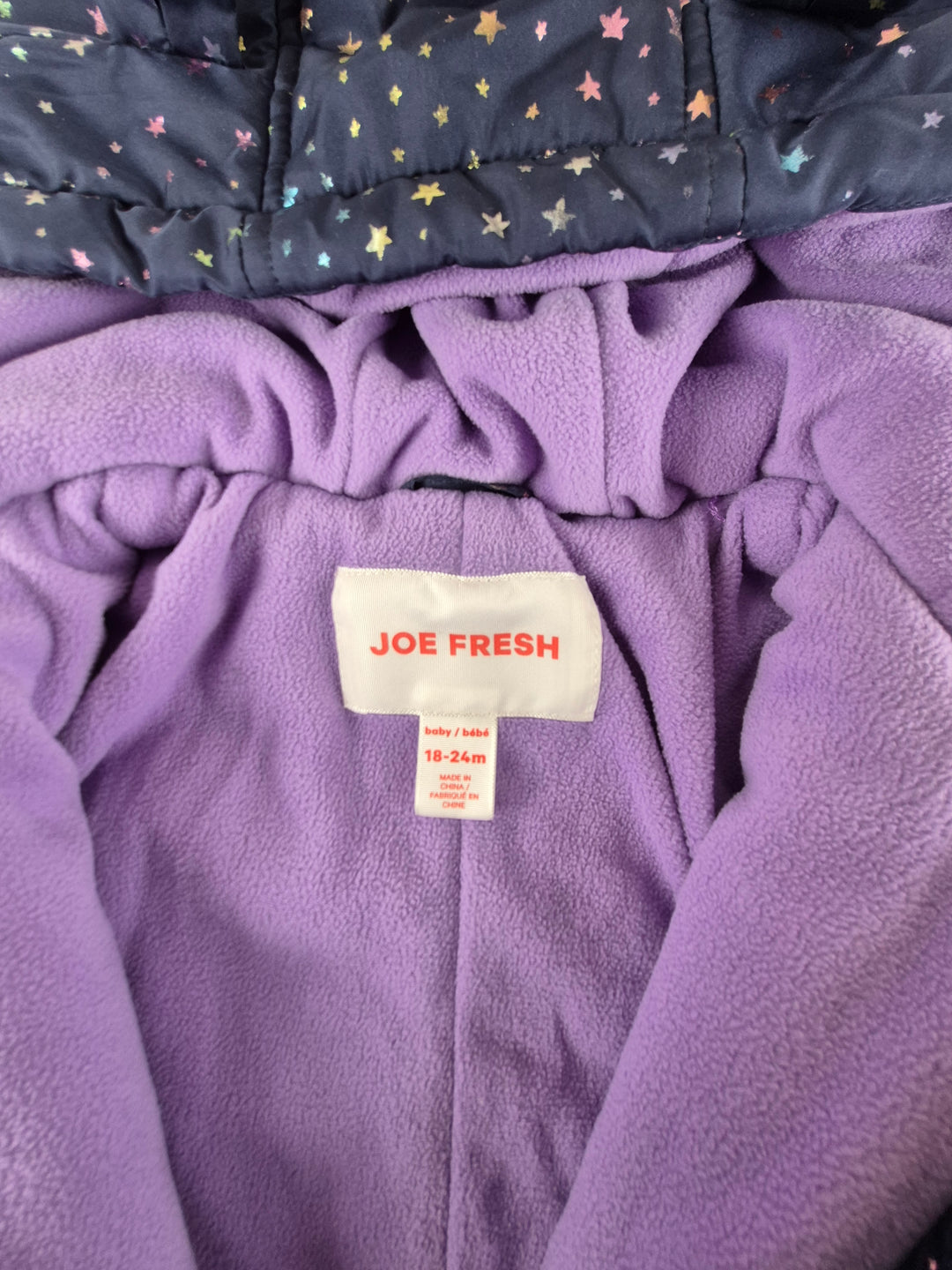 Pre-Loved Joe Fresh Navy Snowsuit Girls 18-24M | Betty’s Marketplace