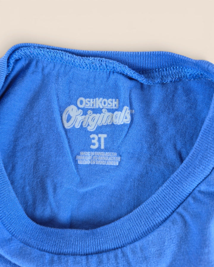 Pre-Loved Oshkosh Blue Long Sleeve Top Girls 3Y | Betty’s Marketplace