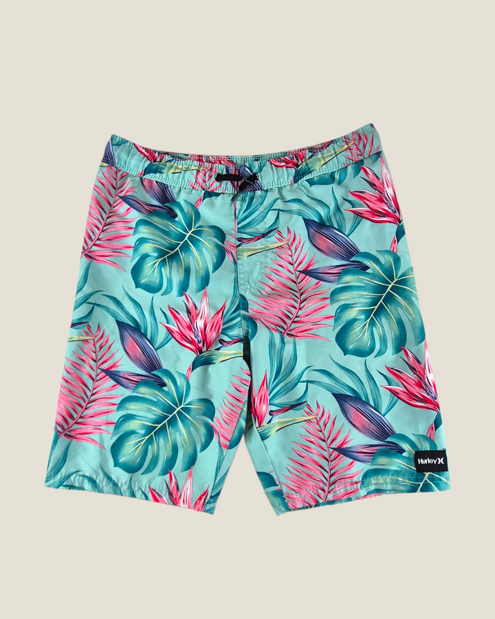 Pre-Loved Hurley Floral Swim Shorts Youth Large | Betty’s Marketplace