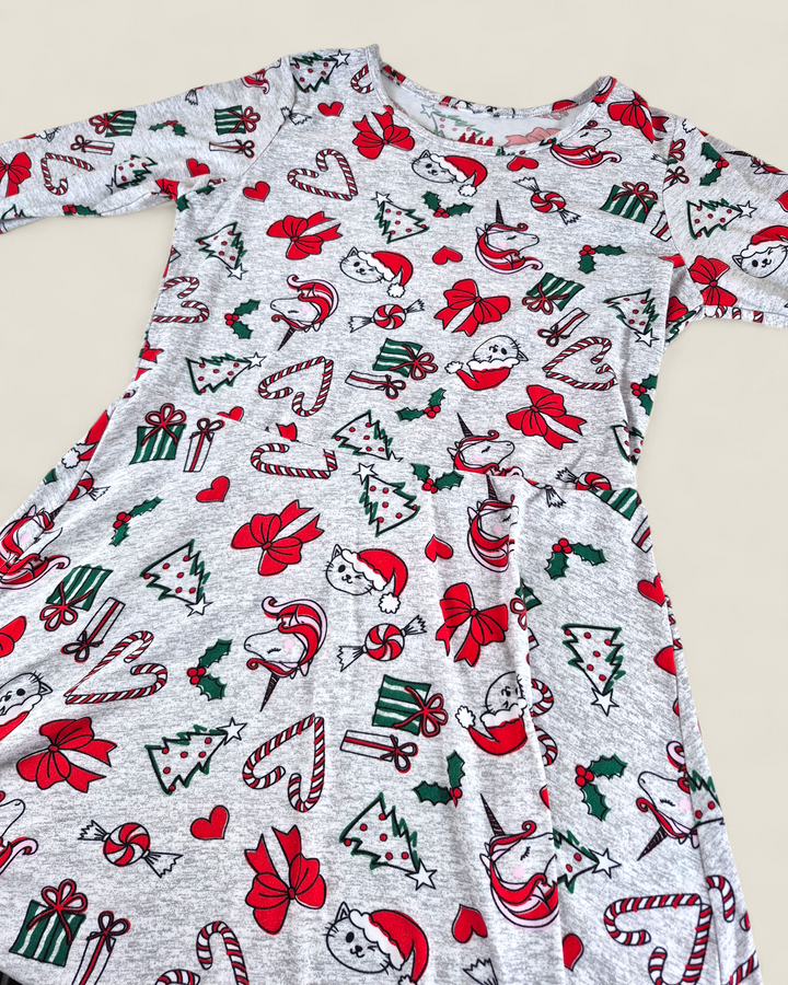 Pre-Loved Grey Holiday Dress Girls 14-16Y | Betty’s Marketplace