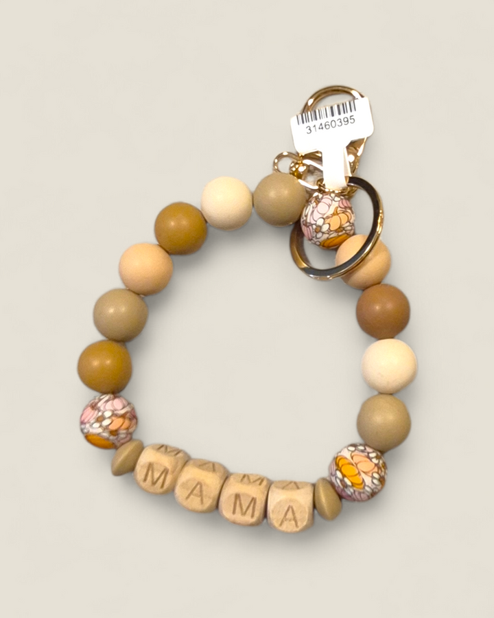 Teak Jewelry, Silicone Bead Wristlets