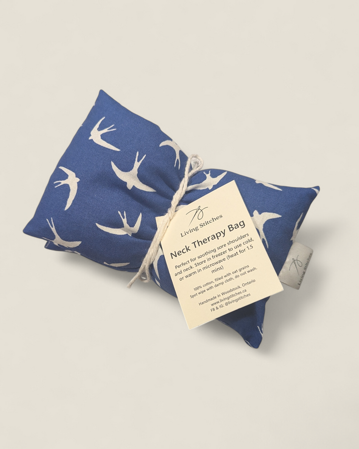 Living Stitches, Hot Cold Neck Therapy Bags