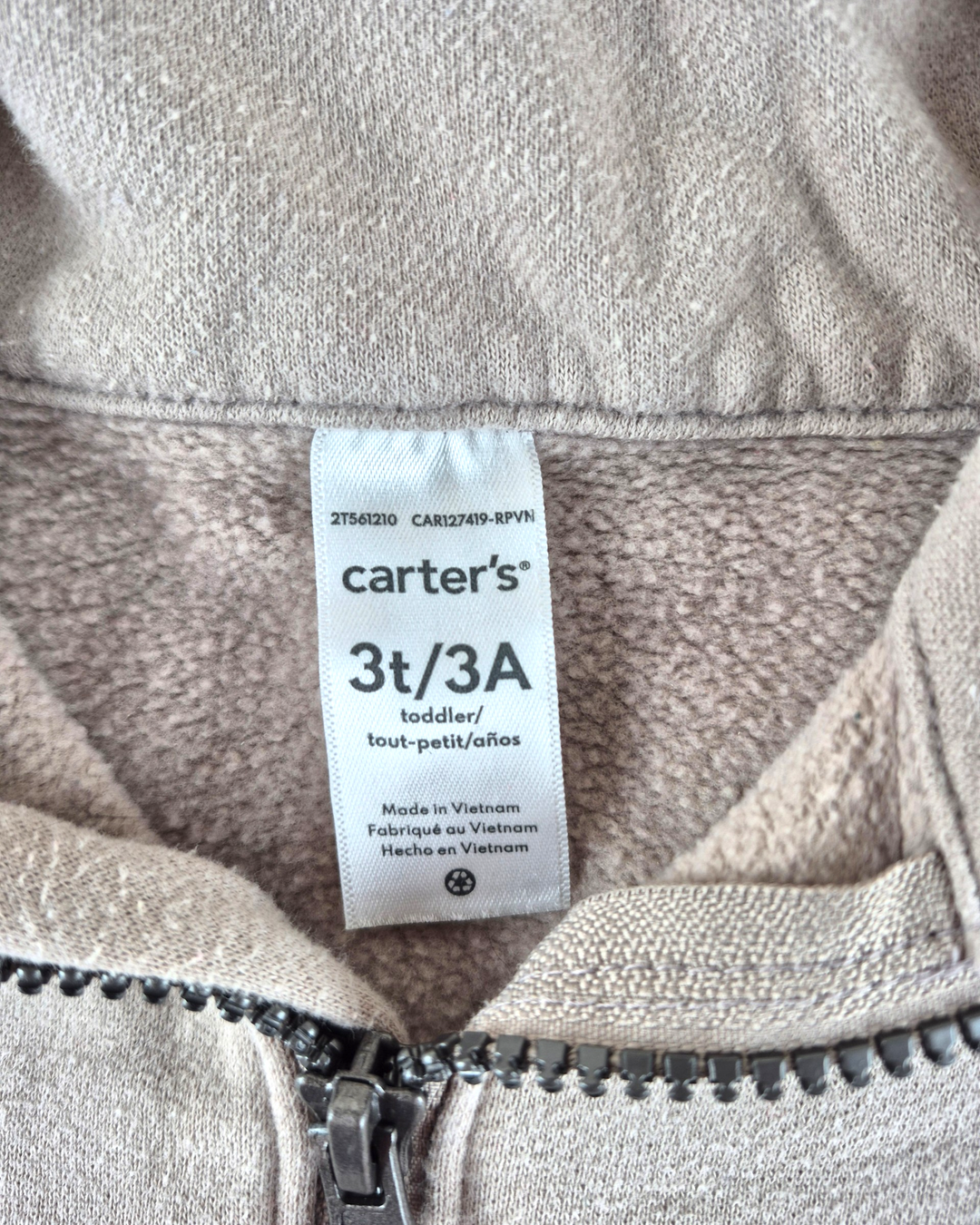 Pre-Loved Carter's Tan Sweater Girls 3Y | Betty’s Marketplace
