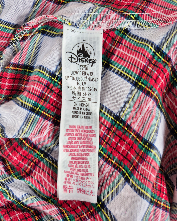 Pre-Loved Minnie Mouse Plaid Holiday Dress Girls 9-10Y | Betty’s Marketplace