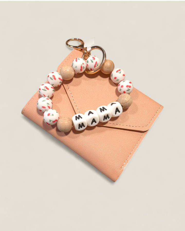 Teak Jewelry, Silicone Bead Wristlets