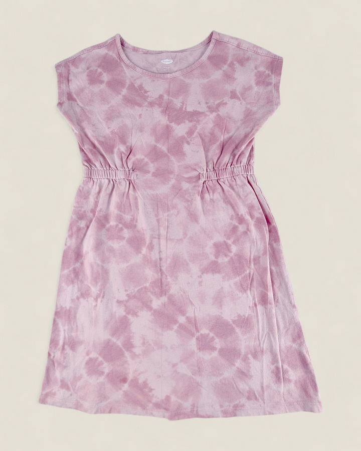 Pre-Loved Old Navy Pink Tie Dye Dress Girls 10-12Y | Betty’s Marketplace