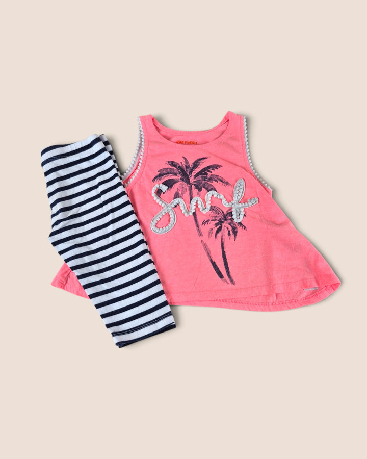 Pre-Loved Joe Fresh "Surf" Summer Outfit Girls 3Y | Betty’s Marketplace