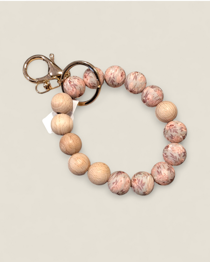 Teak Jewelry, Silicone Bead Wristlets