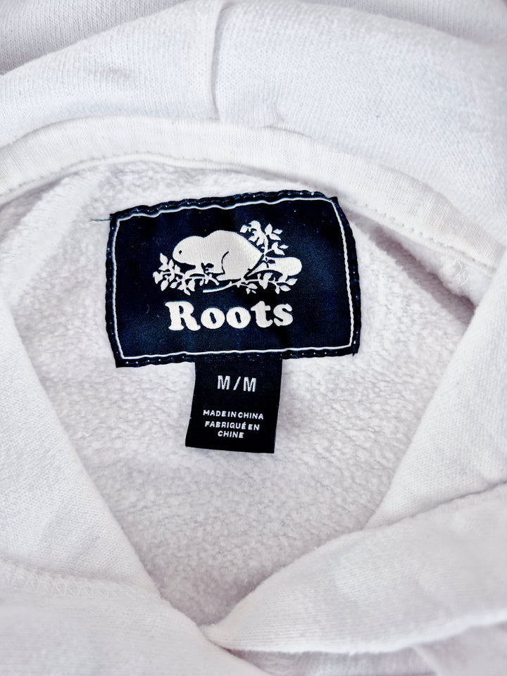 Pre-Loved Roots White Hoodie Ladies Medium | Betty’s Marketplace