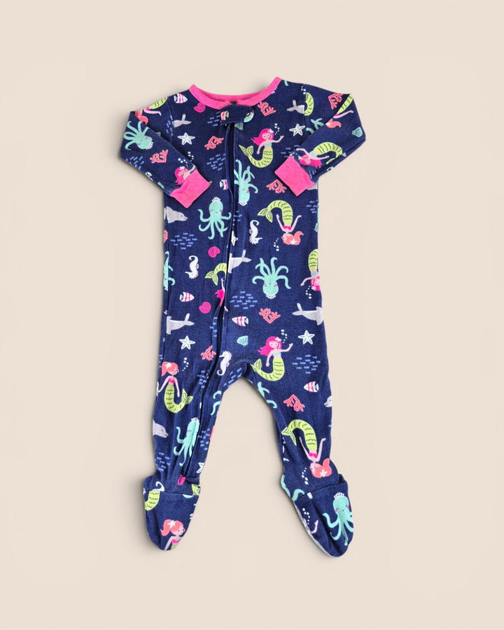Pre-Loved Carter's Mermaid Footies Girls 9M | Betty’s Marketplace