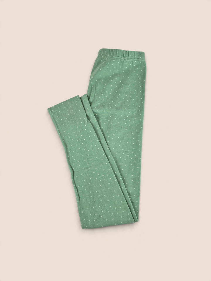 Pre-Loved George Green Polka Dot Leggings Girls 10-12Y | Betty’s Marketplace